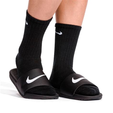 nike badslippers zwart man